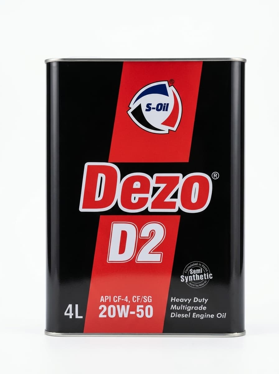 S-OIL DEZO D2 20W-50 · 4L