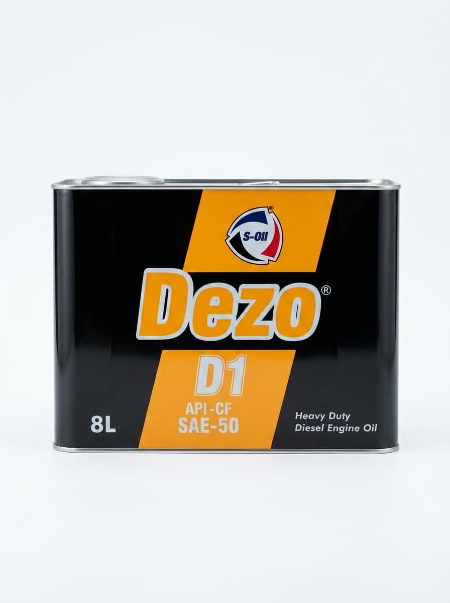 S-OIL DEZO D1 SAE-50 · 8L
