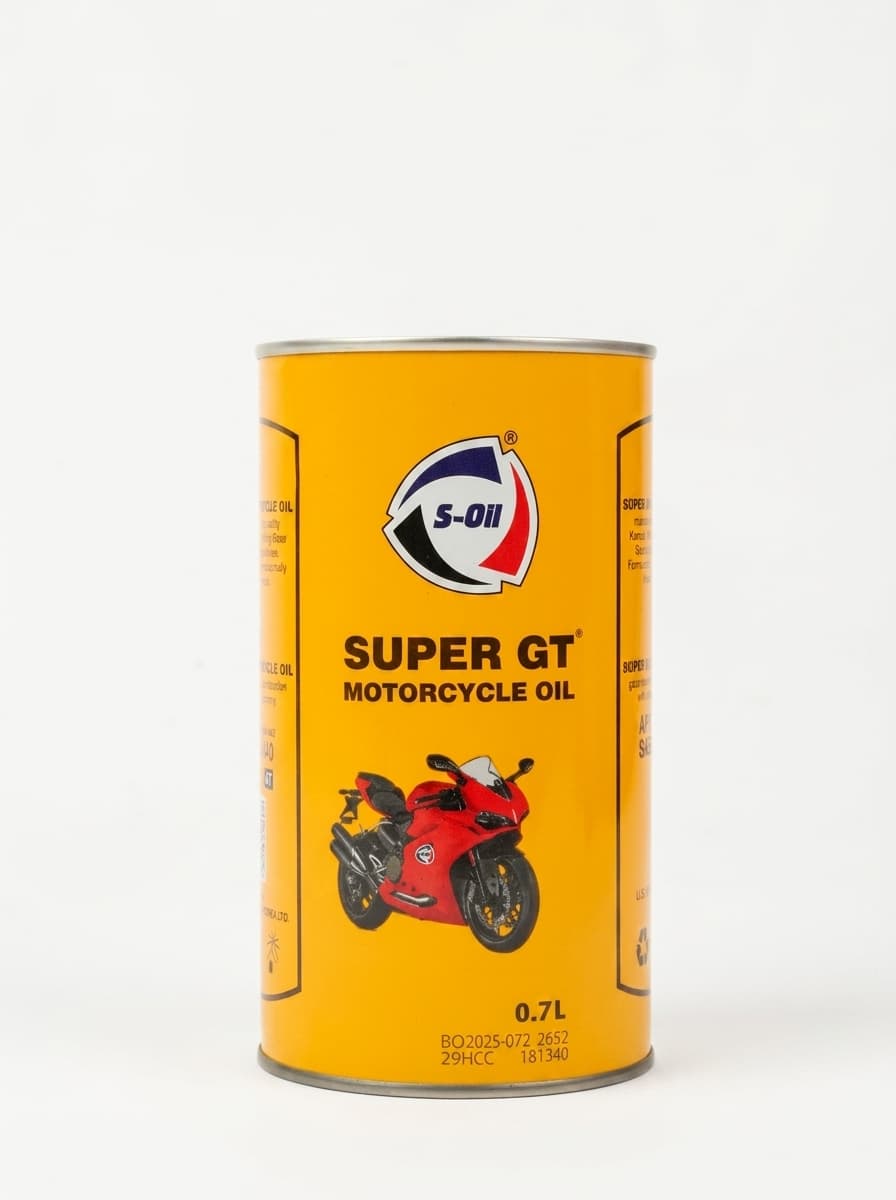 S-OIL SUPER GT MOTORCYCLE OIL 20W-40 · 0.7L