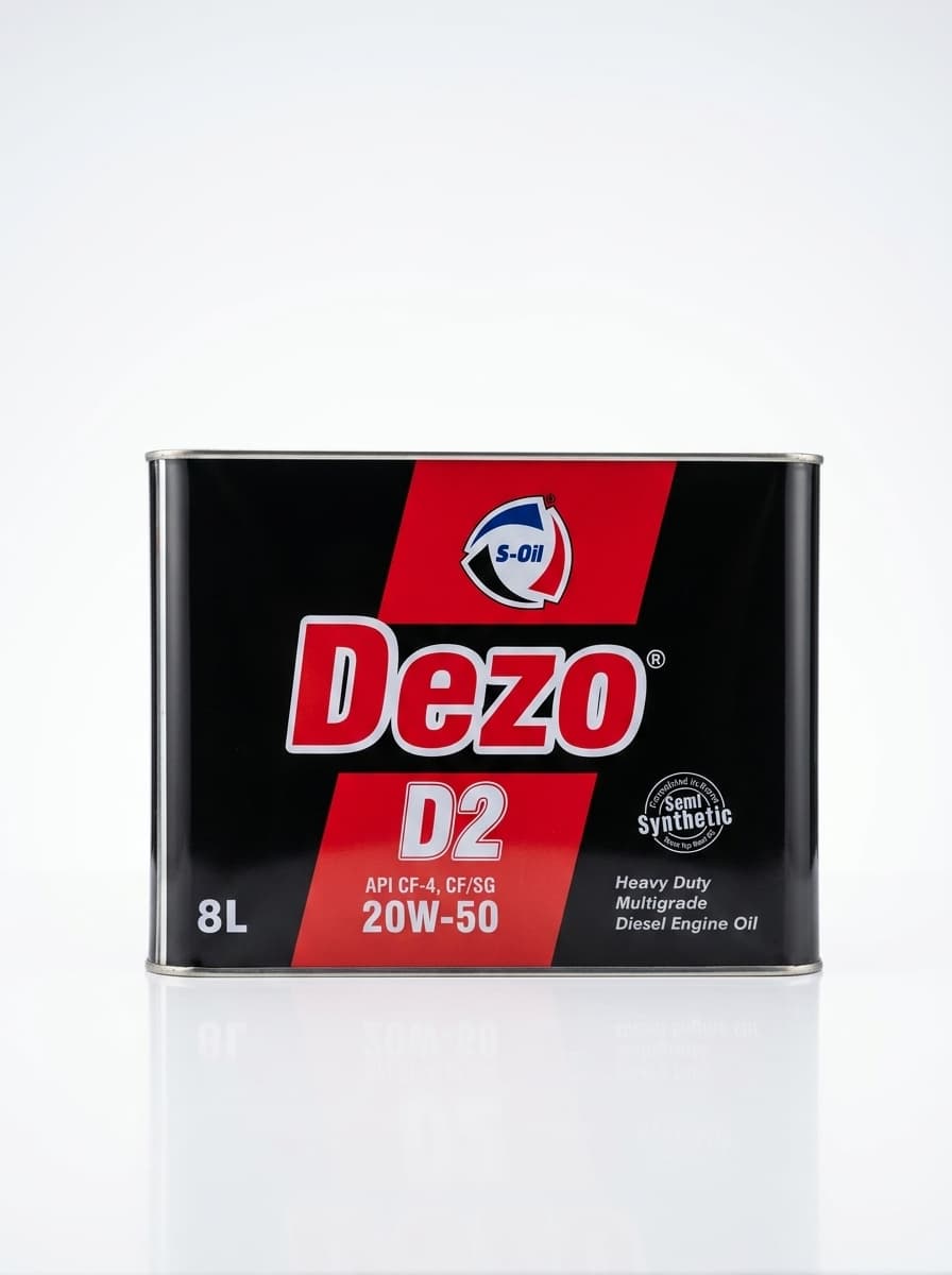 S-OIL DEZO D2 20W-50 · 8L